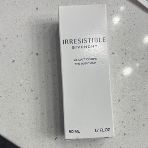givenchy irresistible body milk or body lotion